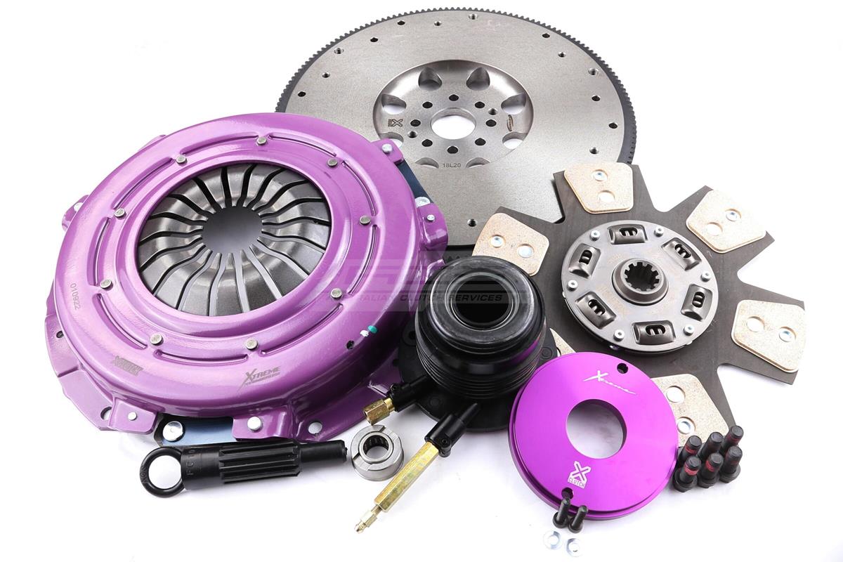 Clutch Kit - Xtreme Performance Heavy Duty Sprung Ceramic Incl Flywheel & CSC 1064Nm 1300kg - KFD28620-1B