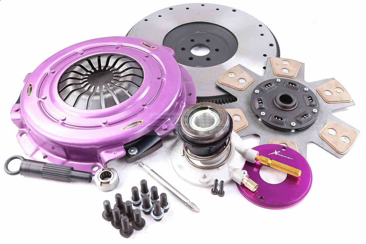 Clutch Kit - Xtreme Performance Heavy Duty Sprung Ceramic Incl Flywheel & CSC 1064Nm - KFD28681-1B