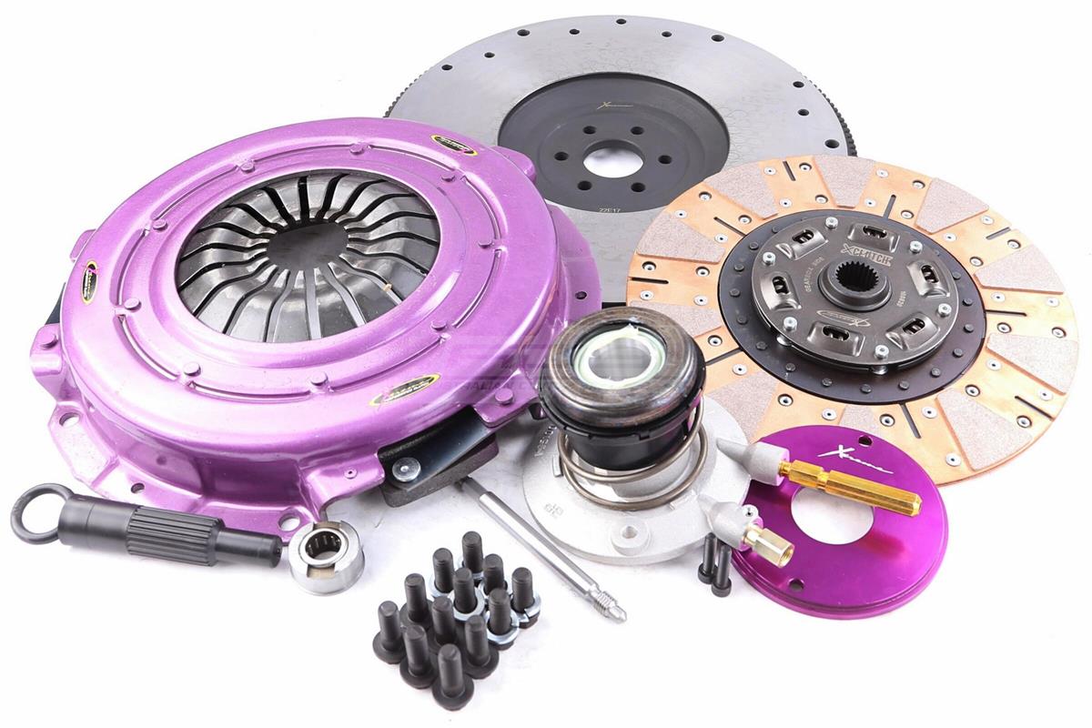 Clutch Kit - Xtreme Performance Heavy Duty Cushioned Ceramic Incl Flywheel & CSC 1060Nm - KFD28681-1C