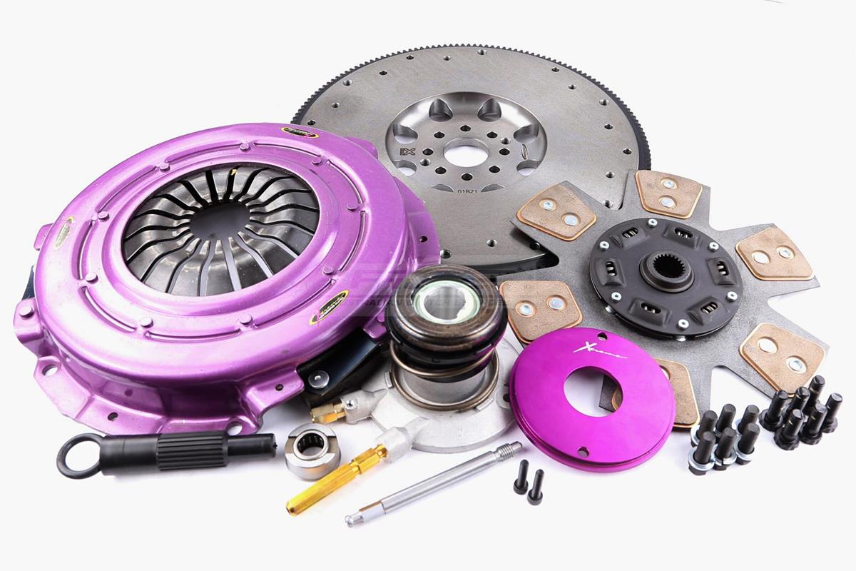 Clutch Kit - Xtreme Performance Heavy Duty Sprung Ceramic Incl Flywheel & CSC 1064Nm - KFD28682-1B