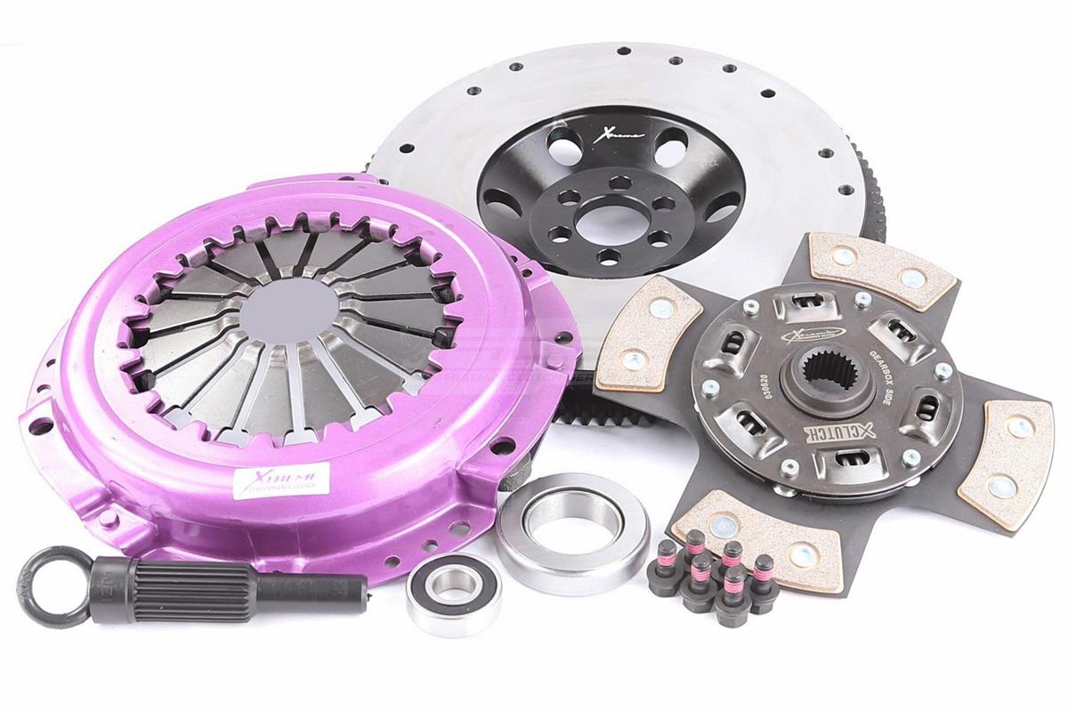 Clutch Kit - Xtreme Performance Heavy Duty Sprung Ceramic Incl Flywheel 490Nm - KGM22598-1B