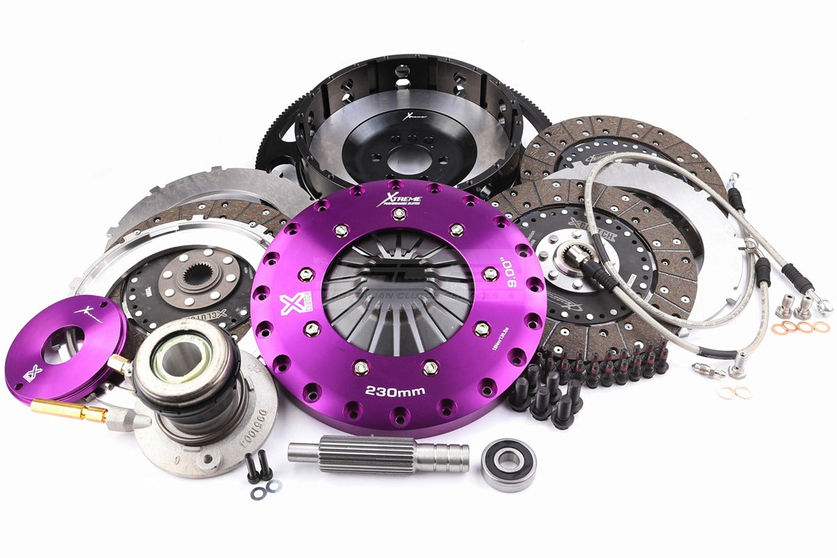 Xtreme Performance - 230mm Organic Triple Plate Clutch Kit Incl Flywheel & CSC - KGM23631-3G