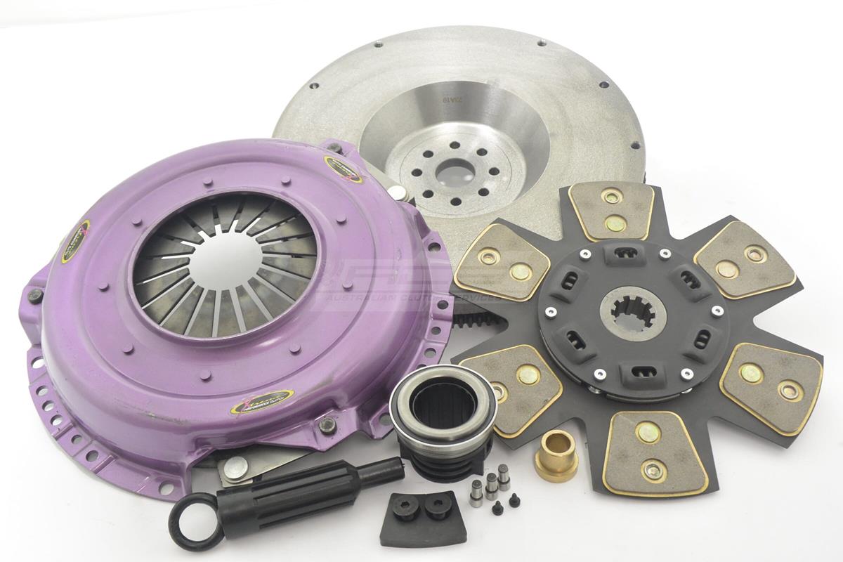 Clutch Kit - Xtreme Performance Heavy Duty Sprung Ceramic Incl Flywheel 650Nm - KGM26501-1B
