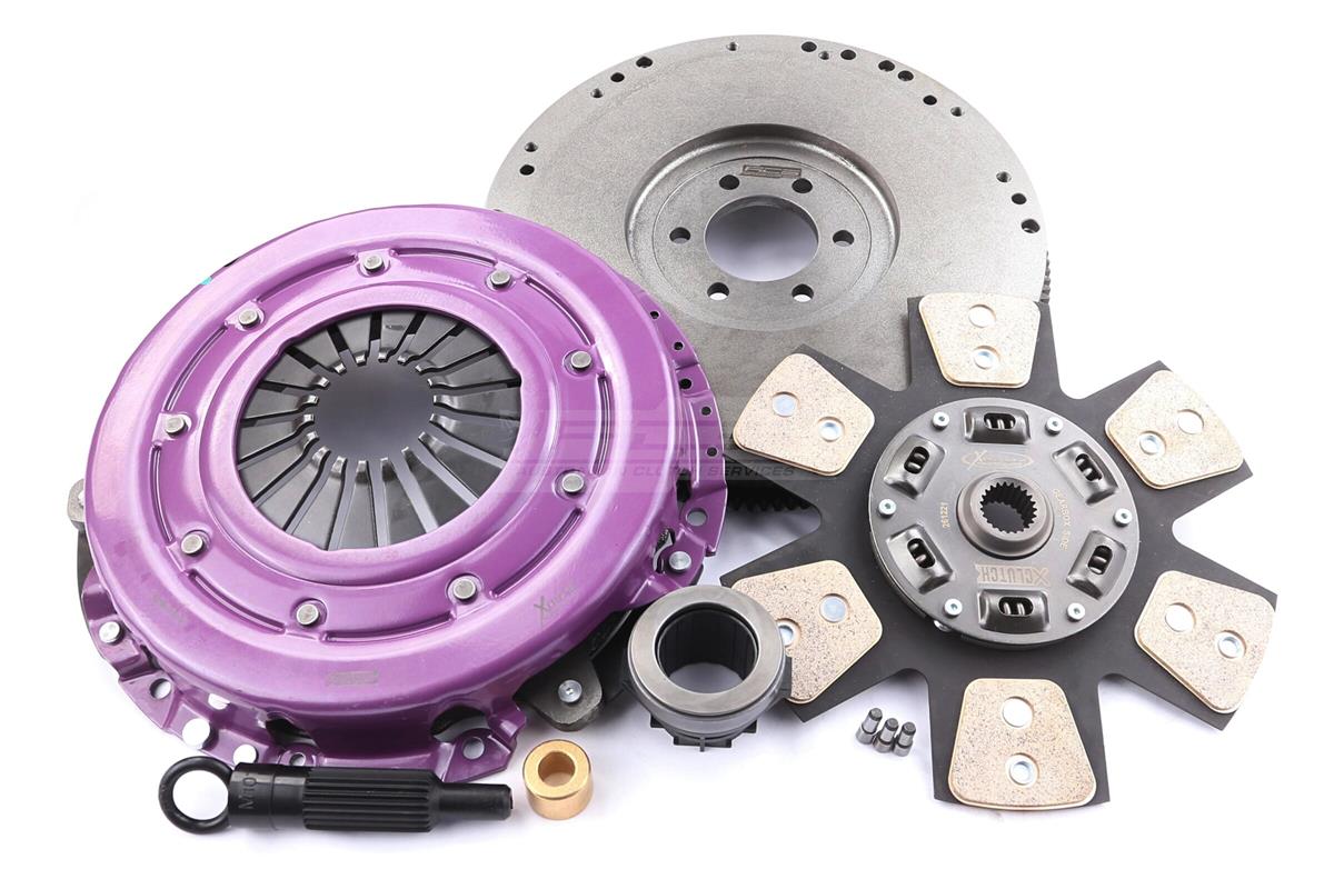 Clutch Kit - Xtreme Performance Heavy Duty Sprung Ceramic Incl Flywheel 960Nm - KGM27504-1B