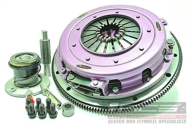 Xtreme Performance - 270mm Organic Twin Plate Clutch Kit Incl Flywheel & CSC 1300Nm - KGM27630-2G
