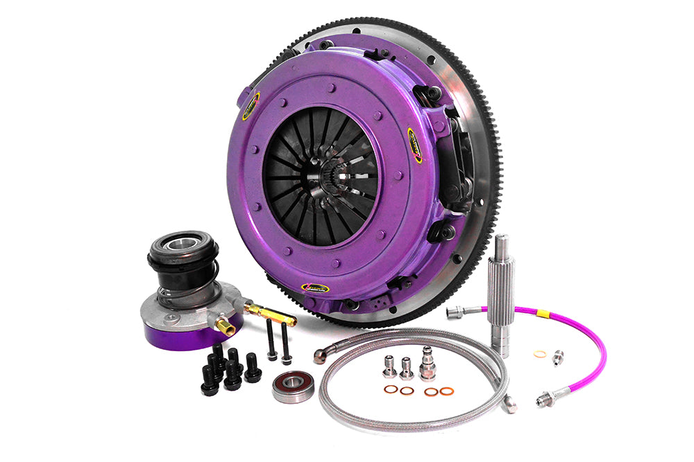 Xtreme Performance - 270mm Organic Twin Plate Clutch Kit Incl Flywheel & CSC 1300Nm - KGM27639-2G