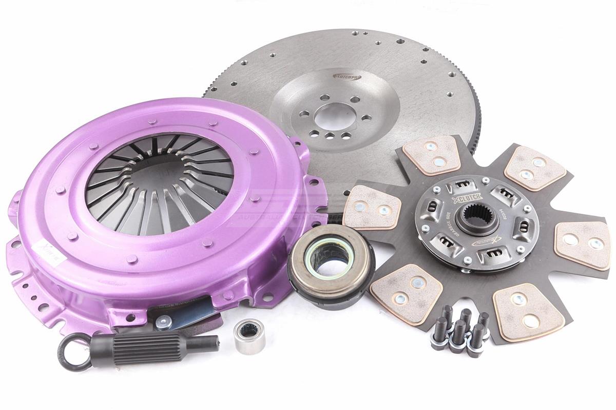 Clutch Kit - Xtreme Performance Heavy Duty Sprung Ceramic Incl Flywheel 1060Nm - KGM28591-1B