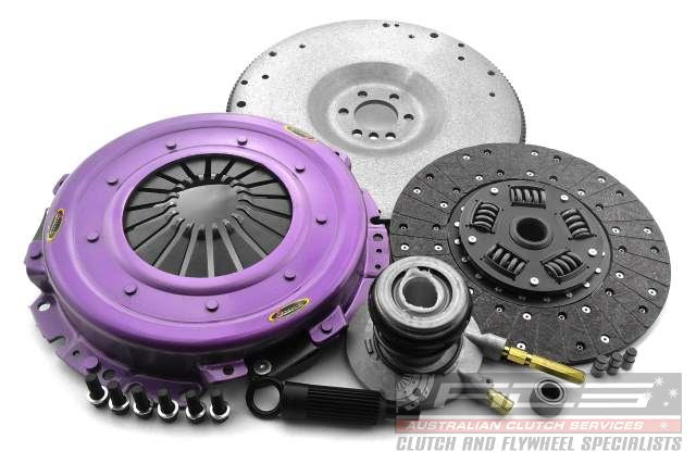 Clutch Kit - Xtreme Performance Heavy Duty Organic Incl Flywheel & CSC 700Nm 1250kg (15% inc.) - KGM28691-1A