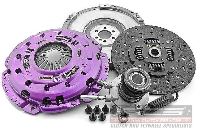 Clutch Kit - Xtreme Performance Heavy Duty Organic Incl Flywheel & CSC 890Nm 1500kg - KGM30601-1A