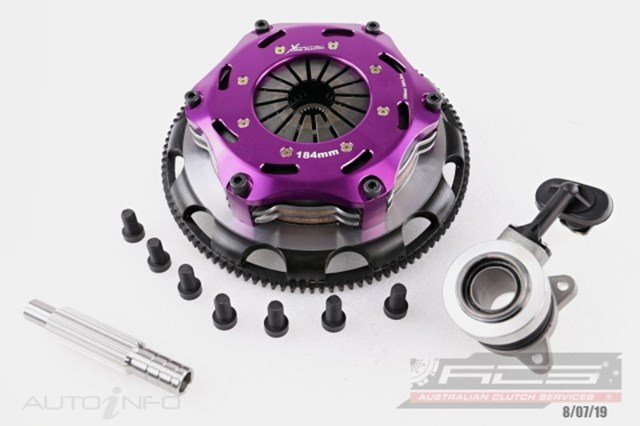 Xtreme Performance - 184mm Sprung Ceramic Twin Plate Clutch Kit Incl Flywheel & CSC 1220Nm - KHD18631-2B