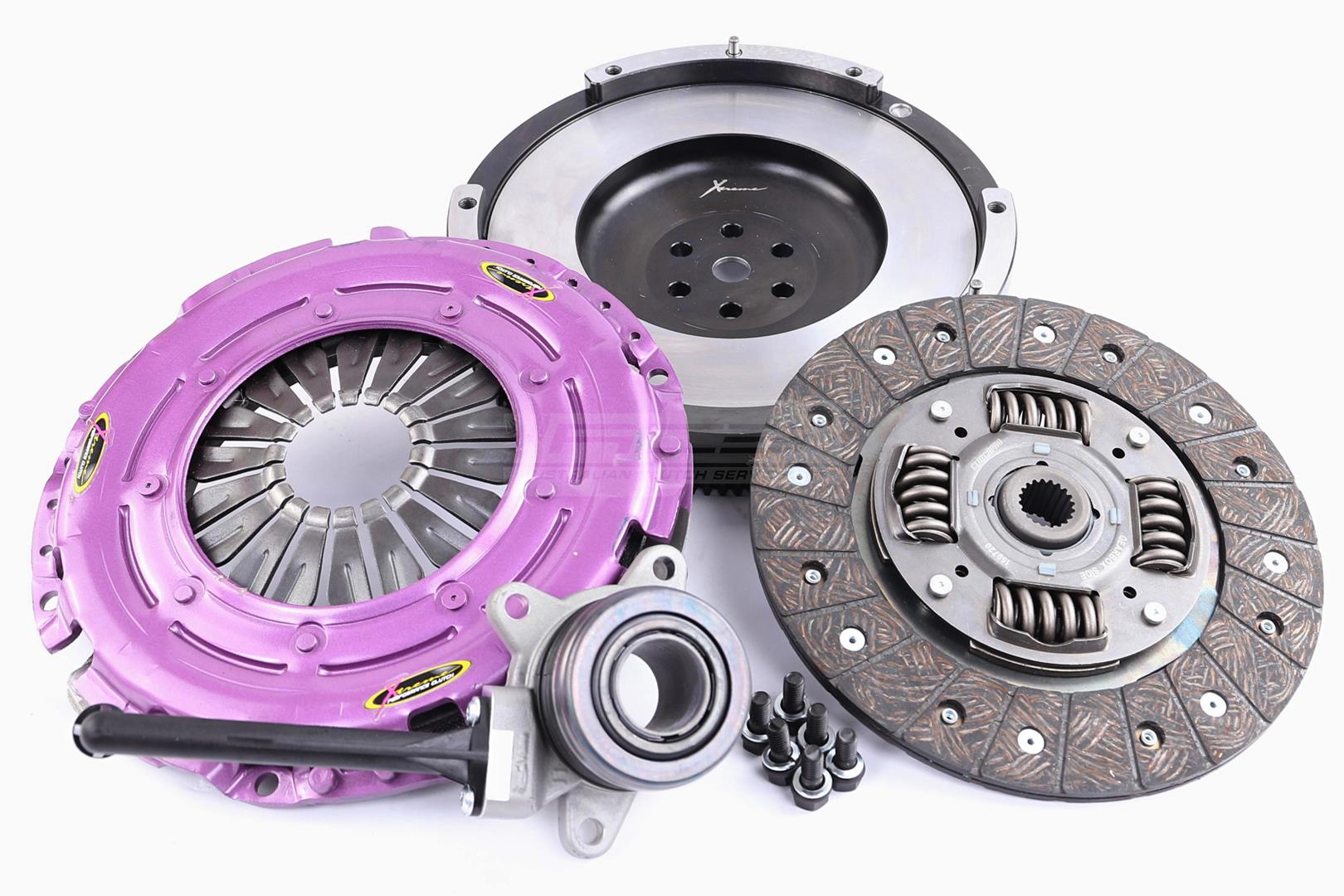 Clutch Kit - Xtreme Performance Heavy Duty Organic Conversion kit to solid flywheel  360Nm  - KHD24624-1A
