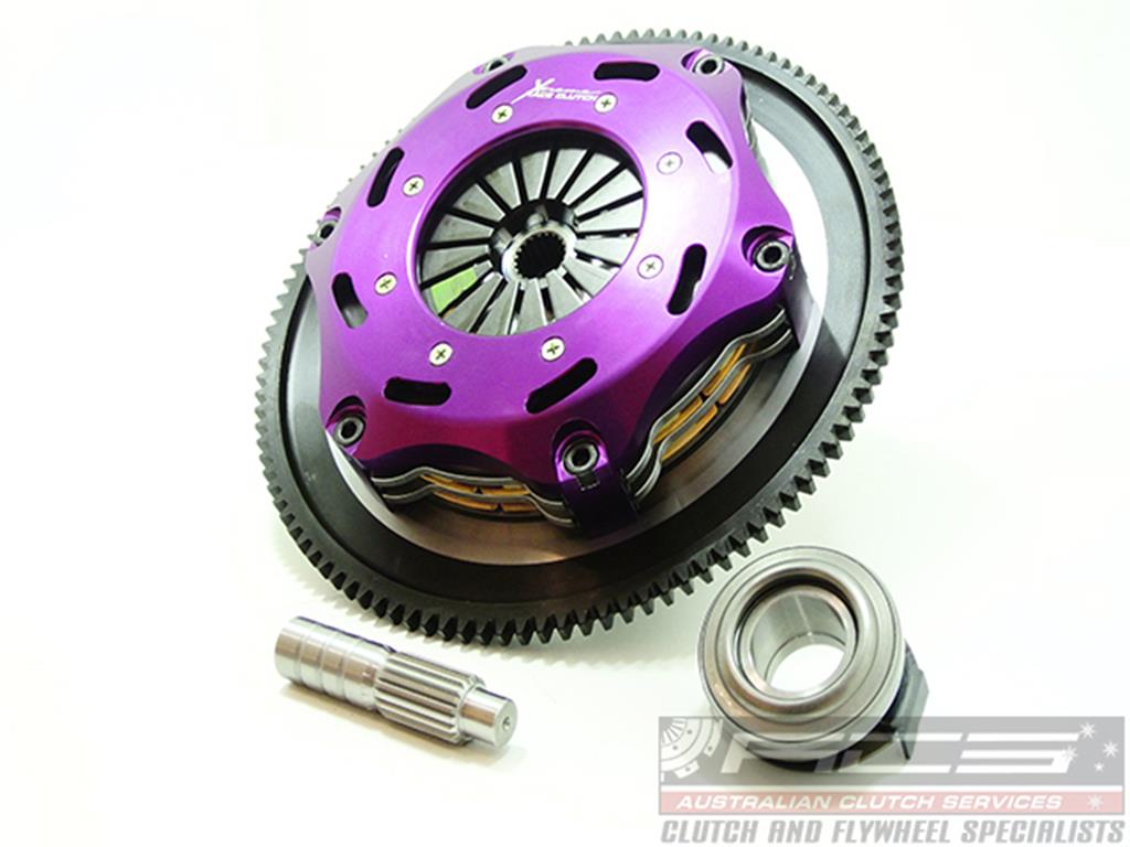Xtreme Performance - 184mm Sprung Ceramic Twin Plate Clutch Kit Incl Flywheel 1220Nm - KHN18521-2B