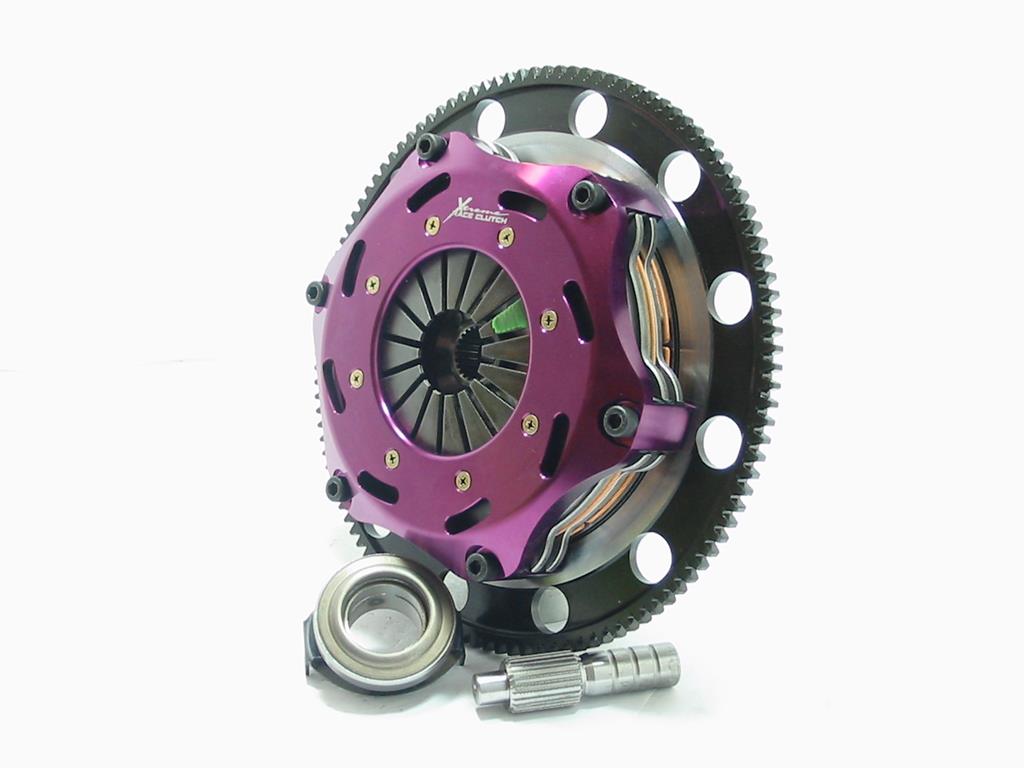 Xtreme Performance - 184mm Rigid Ceramic Twin Plate Clutch Kit Incl Flywheel 1220Nm - KHN18522-2E