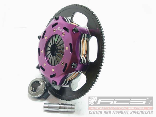 Xtreme Performance - 184mm Rigid Ceramic Twin Plate Clutch Kit Incl Flywheel 1220Nm - KHN18523-2E