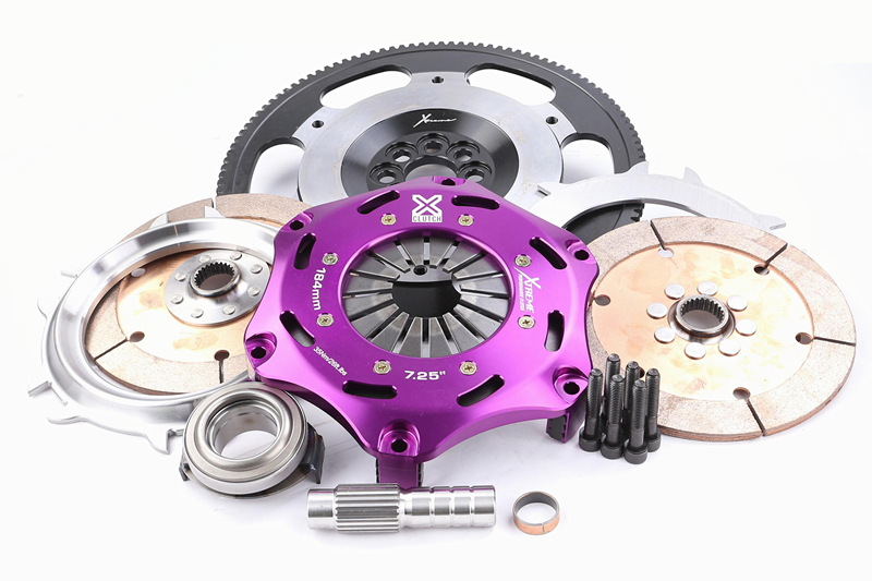 Xtreme Performance - 184mm Rigid Ceramic Twin Plate Clutch Kit Incl Flywheel 1220Nm - KHN18523-2E