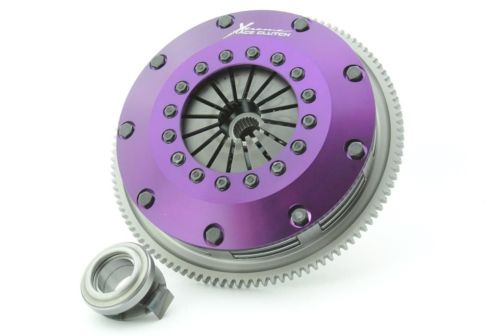 Xtreme Performance - 200mm Sprung Ceramic Twin Plate Clutch Kit Incl Flywheel 1200Nm - KHN20522-2B