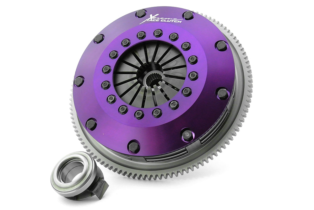 Xtreme Performance - 200mm Rigid Ceramic Twin Plate Clutch Kit Incl Flywheel 1200Nm - KHN20522-2E