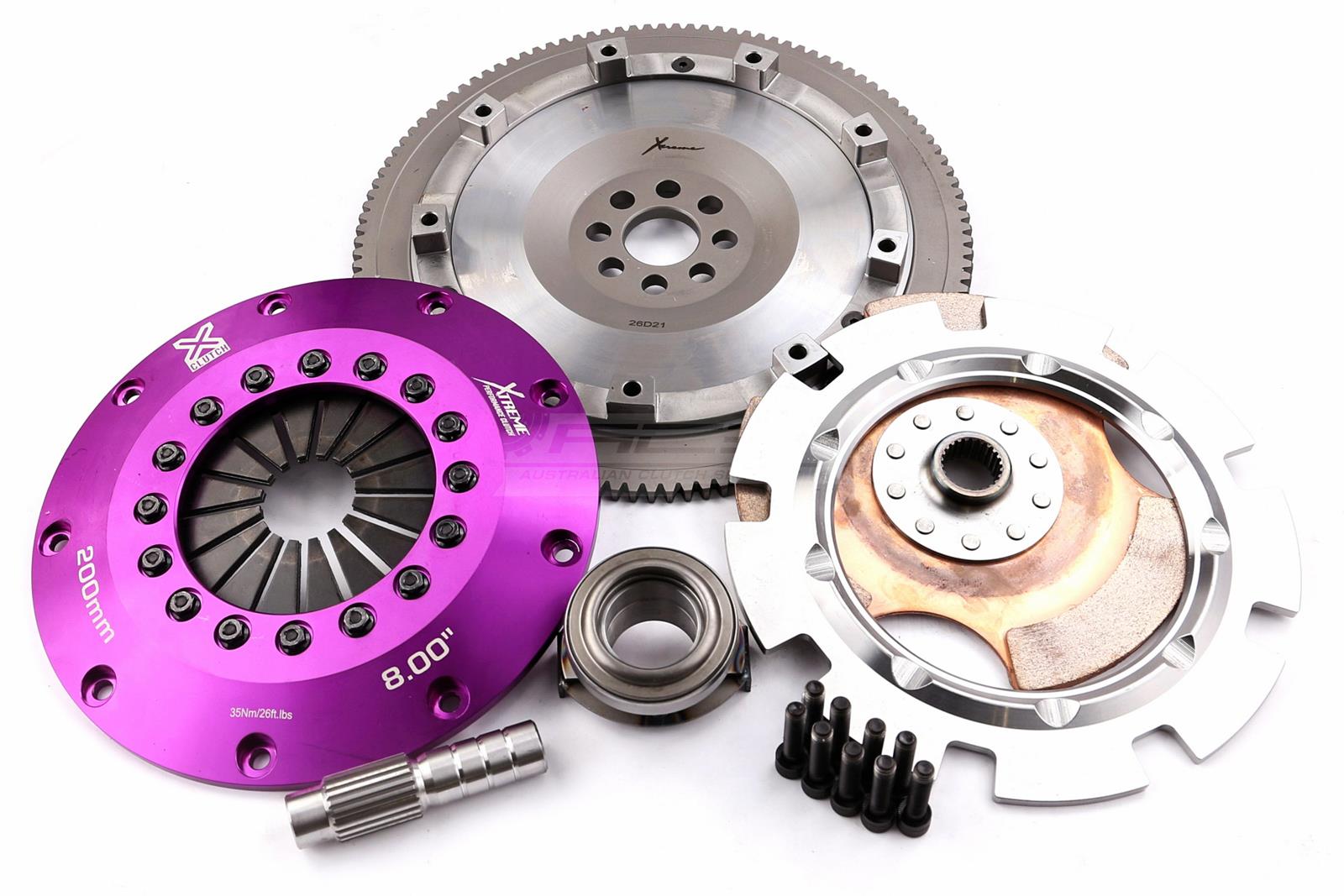 Xtreme Performance - Rigid Ceramic Single Plate Clutch Kit Incl Flywheel - KHN20523-1E