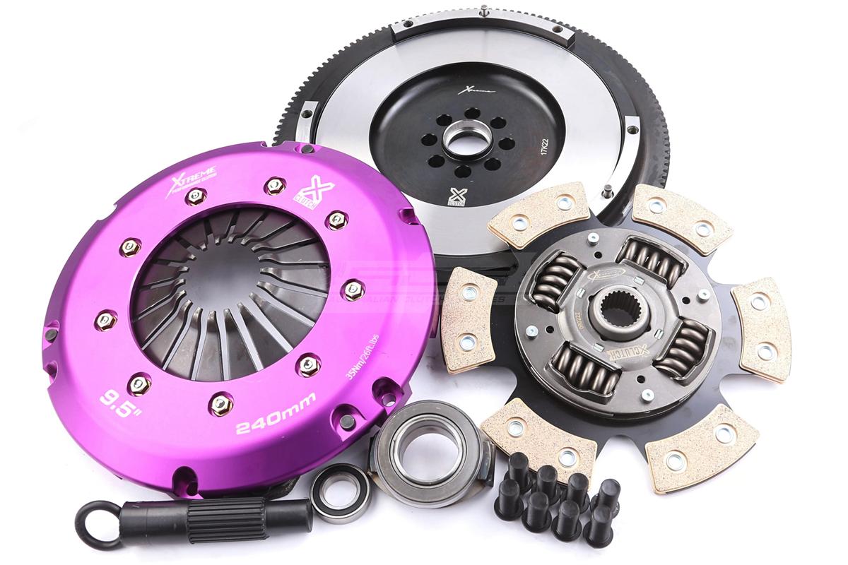 Clutch Kit - Xtreme Performance Race Sprung Ceramic Incl Flywheel 910Nm - KHN24537-1R