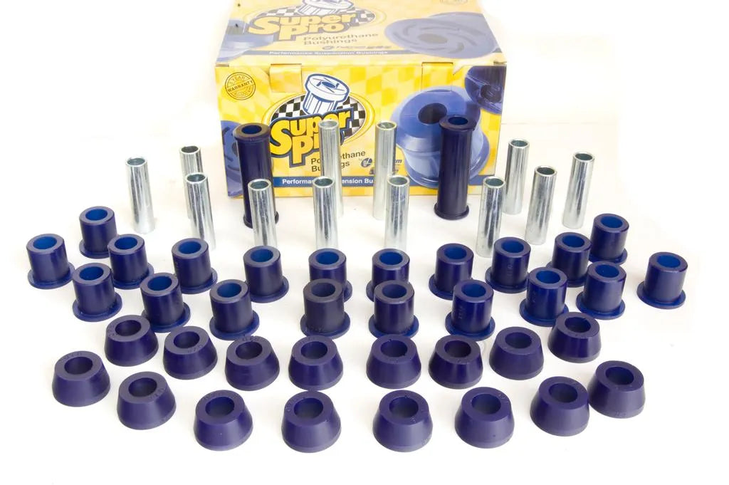 Leaf Spring & Shackle Bushing Kit Land Rover Series II IIA III (80 duro/ShA) - KIT0041AK