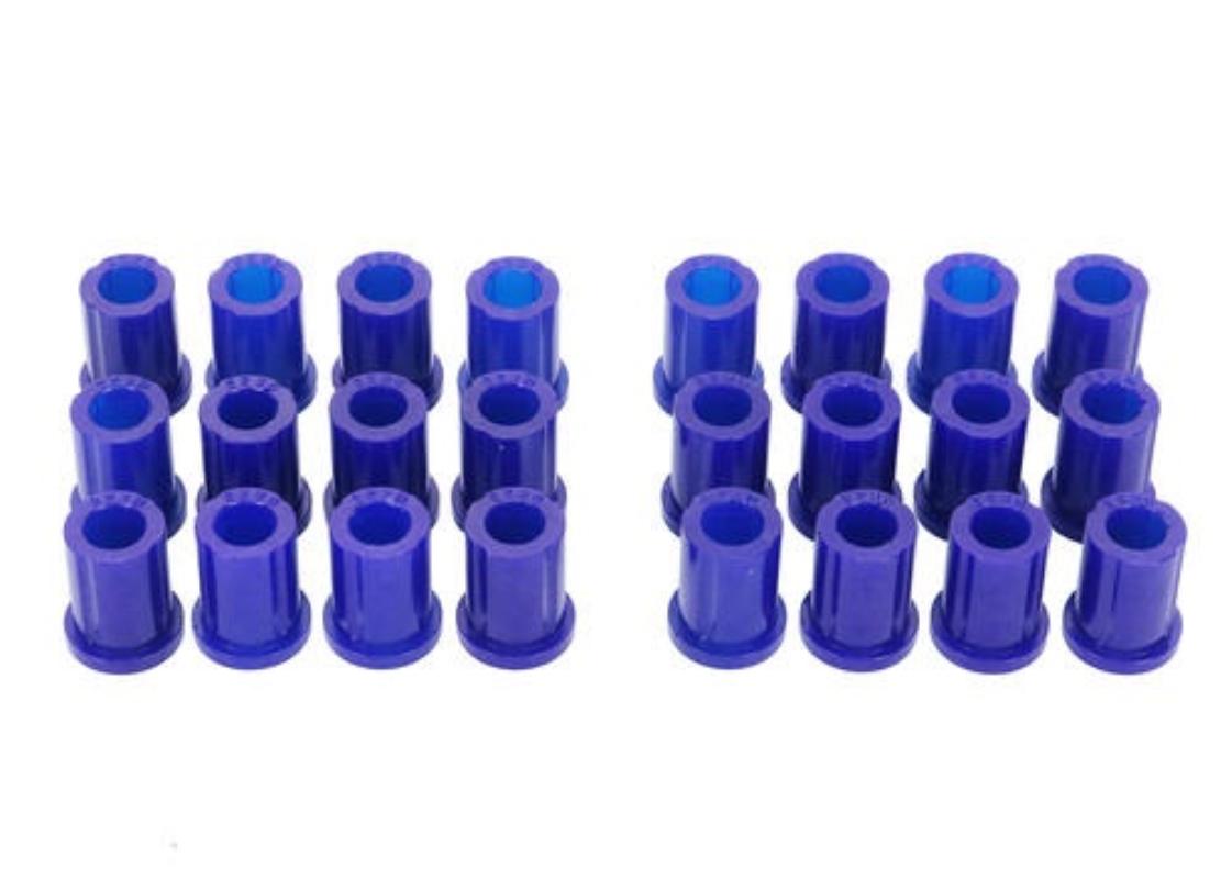 62-78 FJ40-42 Shackle Bushes (80 duro/ShA) - KIT021K