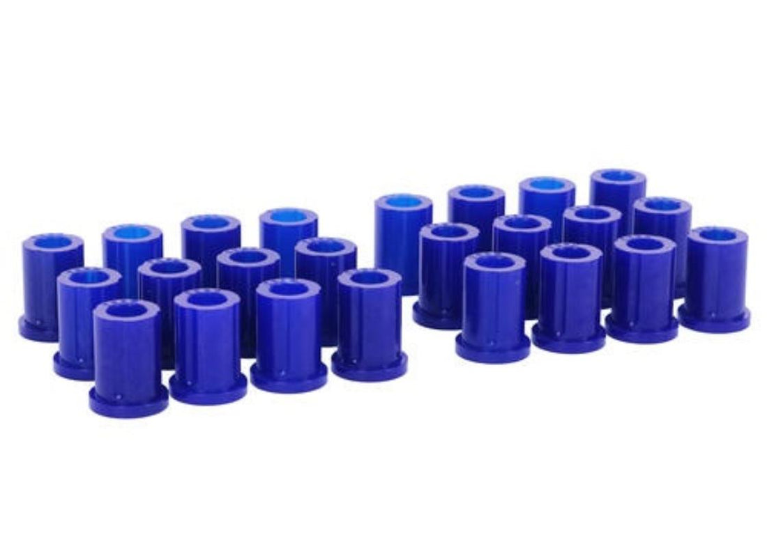 62-78 FJ40-42 Shackle Bushes (80 duro/ShA) - KIT021K