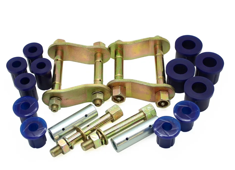Greasable Shackle & Bush Kit (80 duro/ShA) - KIT143SK