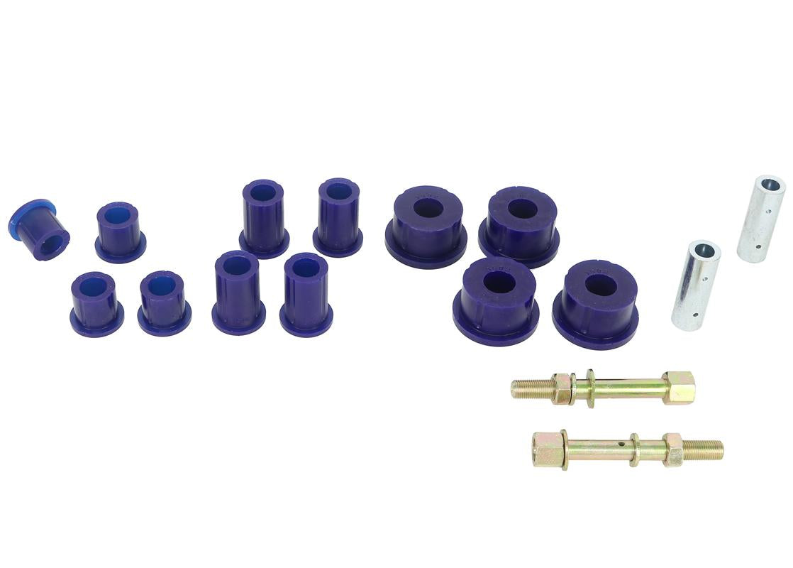 Kit Specifications Image Bushings Complete Leaf Spring Bush Kit to suit Ford Ranger, Mazda BT-50 & VW Amarok (80 duro/ShA) - KIT168K