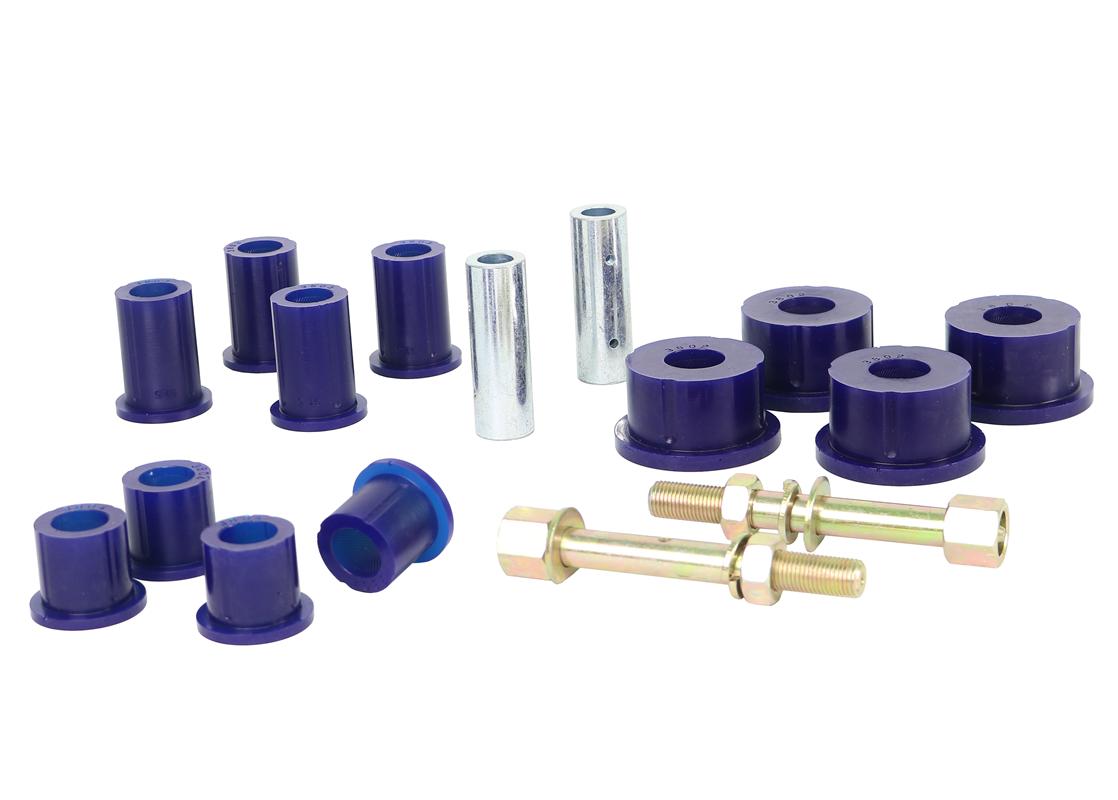 Kit Specifications Image Bushings Complete Leaf Spring Bush Kit to suit Ford Ranger, Mazda BT-50 & VW Amarok (80 duro/ShA) - KIT168K