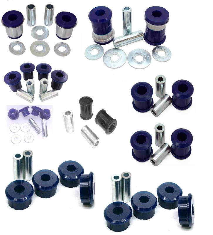 Vehicle Bushing Upgrade Kit (80 duro/ShA) - KIT204K
