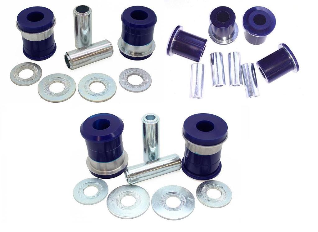 SuperPro Bush Kit Prado/ Landcruiser 120 Series - Front (80 duro/ShA) - KIT5236FK