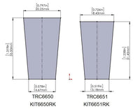 TRC6650 Ball Joint Repair Kit - Single - KIT6650RK