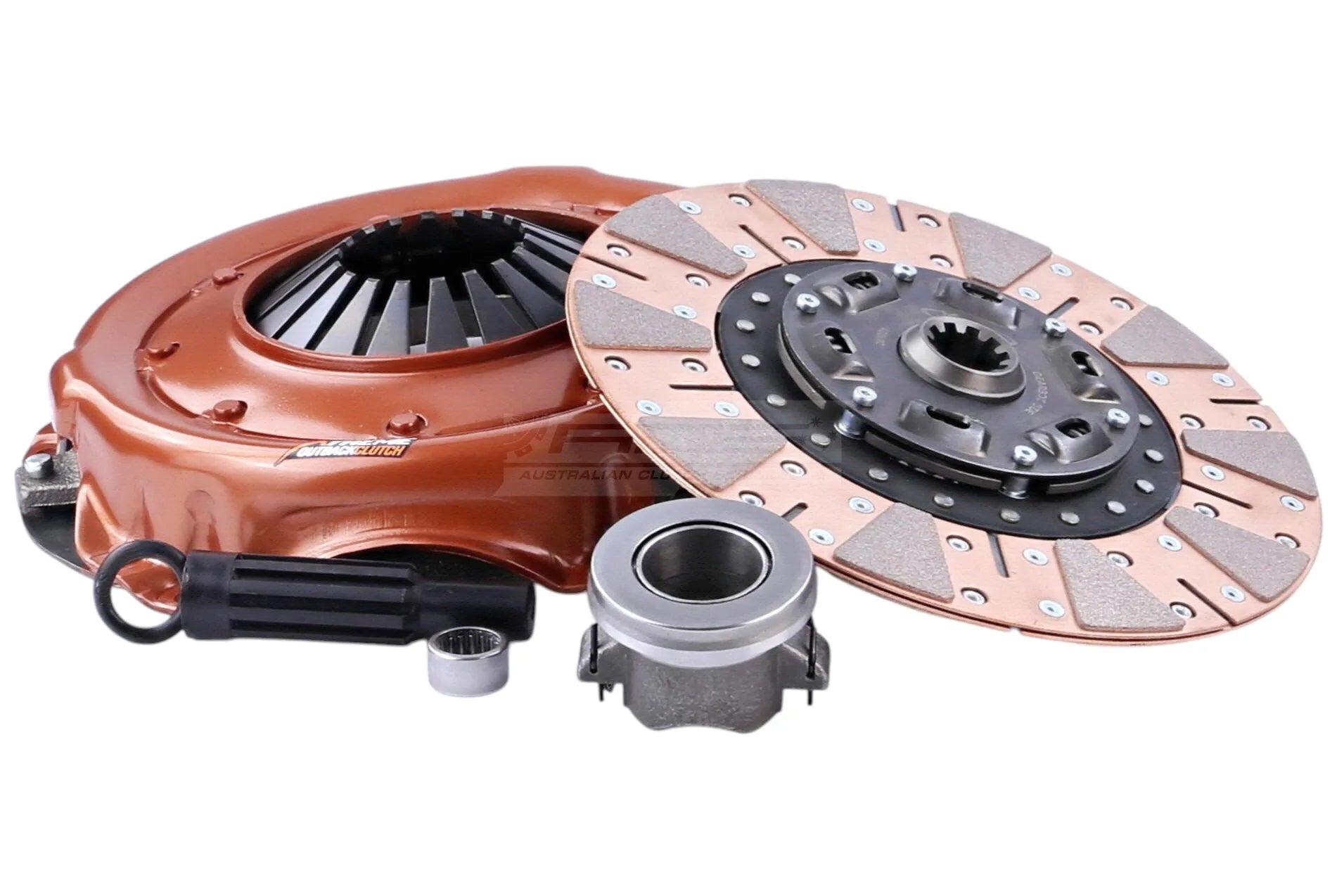 Clutch Kit - Xtreme Outback Heavy Duty Cushioned Ceramic 740Nm 1050Kg (20% inc.) - KJE26001-1C