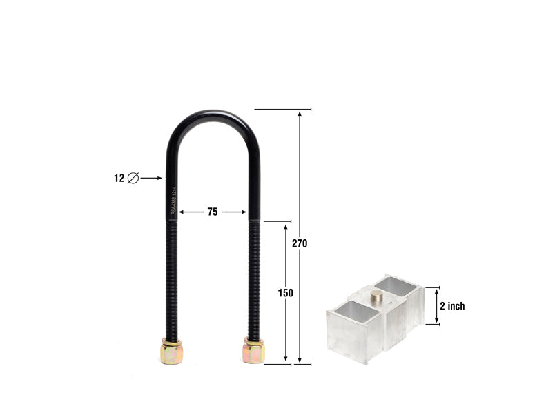 Lowering Block - Kit 2"" - KLB100-20