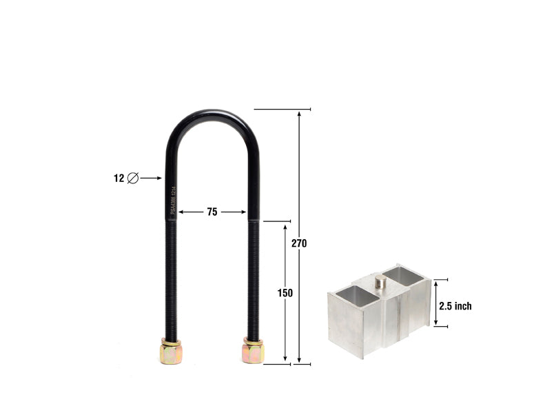 Lowering Block - Kit 2.5"" - KLB101-25