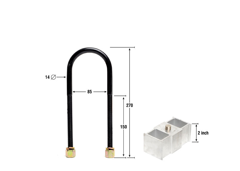 Lowering Block - Kit 1.5"" - KLB103-15
