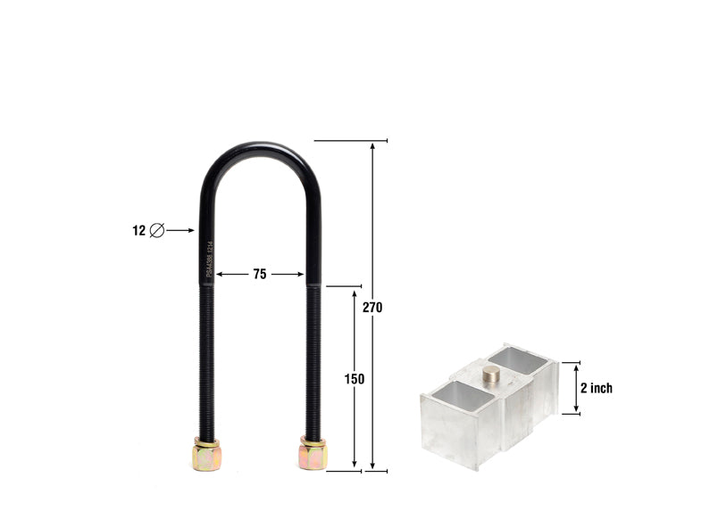 Lowering Block - Kit 2"" - KLB105-20