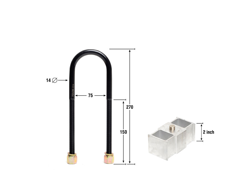 Lowering Block - Kit 2"" - KLB106-20
