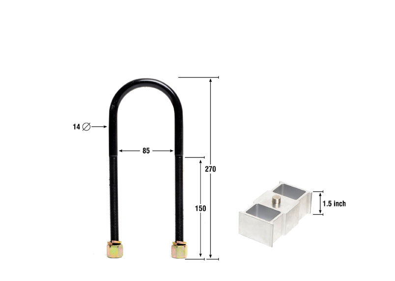Lowering Block - Kit 1.5"" - KLB109-15