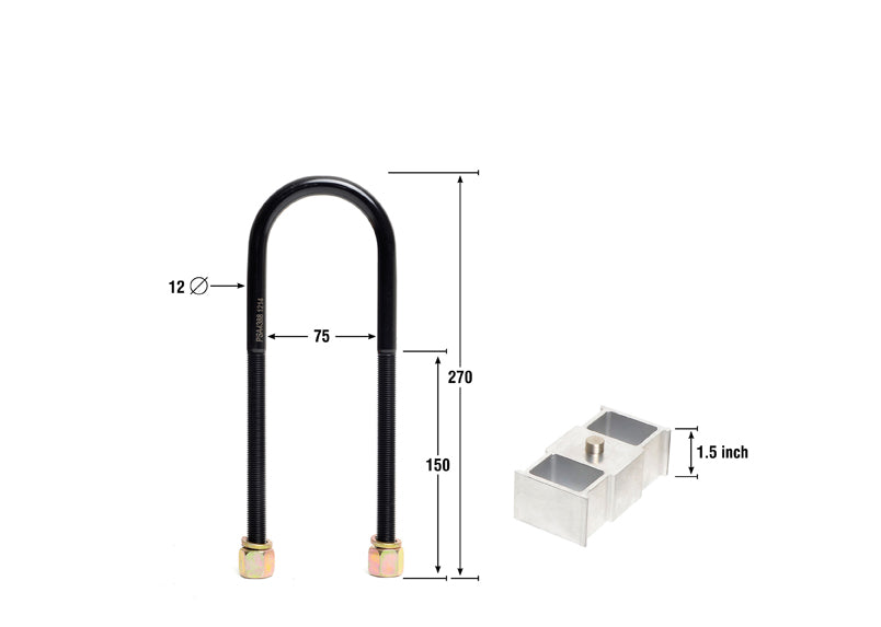 Lowering Block - Kit 1.5"" - KLB112-15