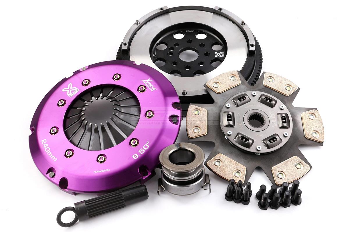Clutch Kit - Xtreme Performance Heavy Duty Sprung Ceramic Incl Flywheel 910Nm - KLT24530-1B