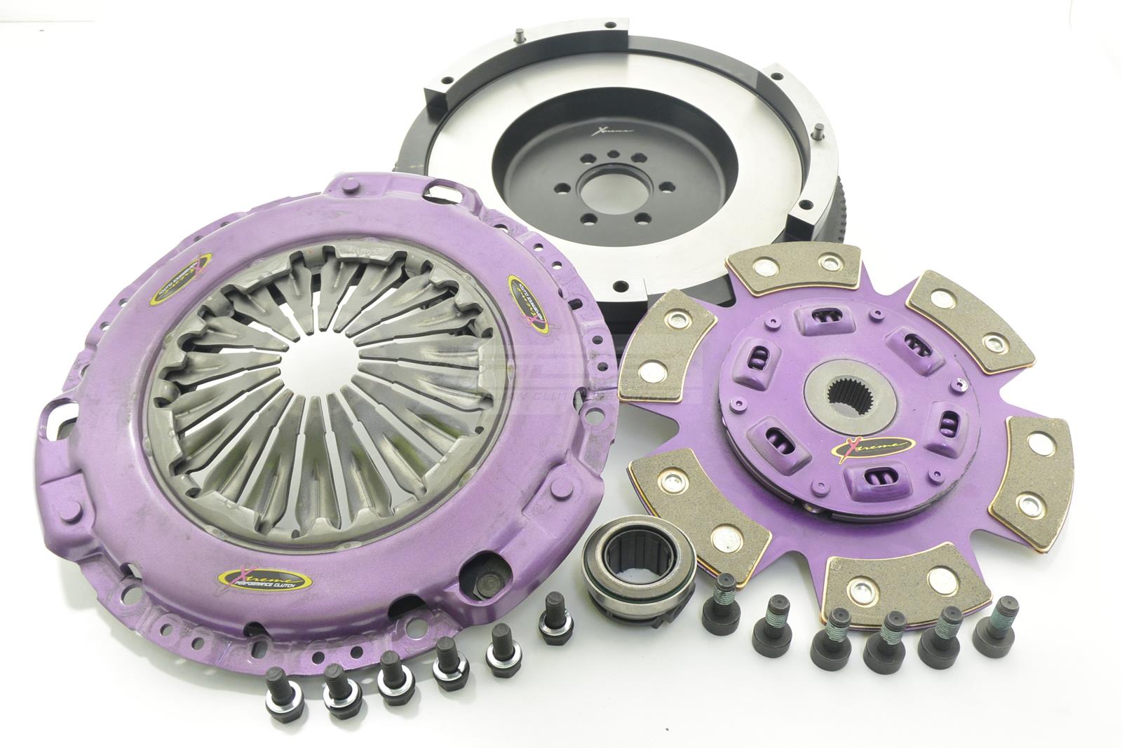 Clutch Kit - Xtreme Performance Heavy Duty Sprung Ceramic Incl Flywheel 567Nm 720kg (20% inc) - KMC23540-1B