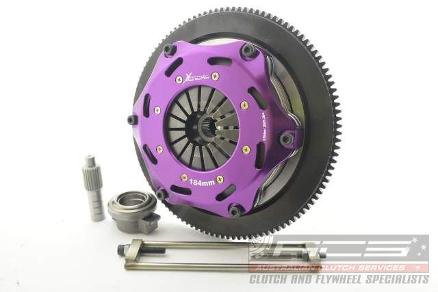 Xtreme Performance - 184mm Sprung Ceramic Twin Plate Clutch Kit Incl Flywheel 1220Nm - KMI18522-2B