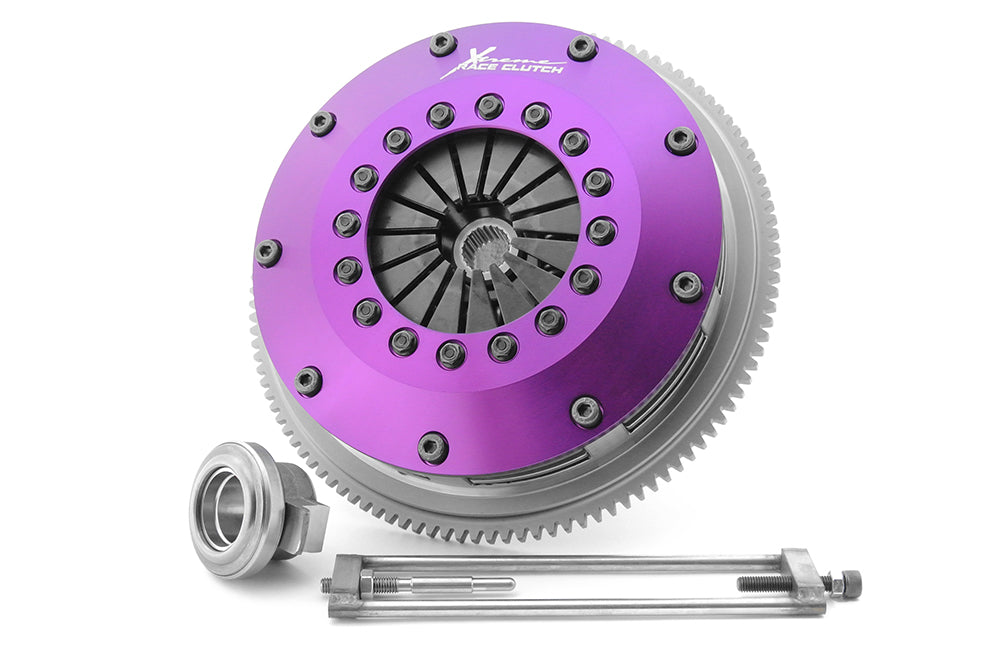 Xtreme Performance - 200mm Sprung Ceramic Twin Plate Clutch Kit Incl Flywheel 1200Nm - KMI20523-2B