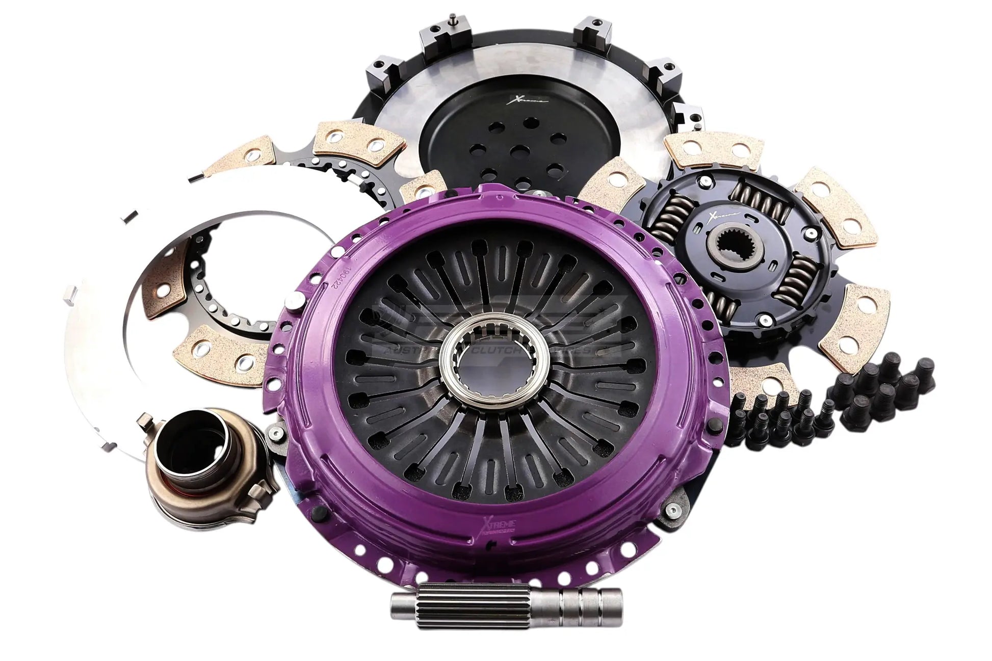 Xtreme Performance - 230mm Sprung Ceramic Twin Plate Clutch Kit Incl Flywheel - KMI23522-2B