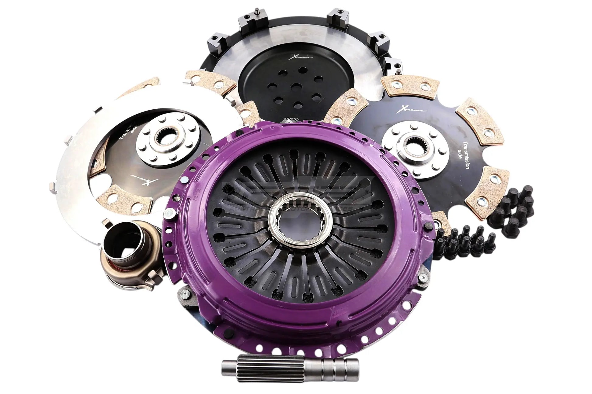 Xtreme Performance - 230mm Rigid Ceramic Twin Plate Clutch Kit Incl Flywheel 1800Nm - KMI23522-2E