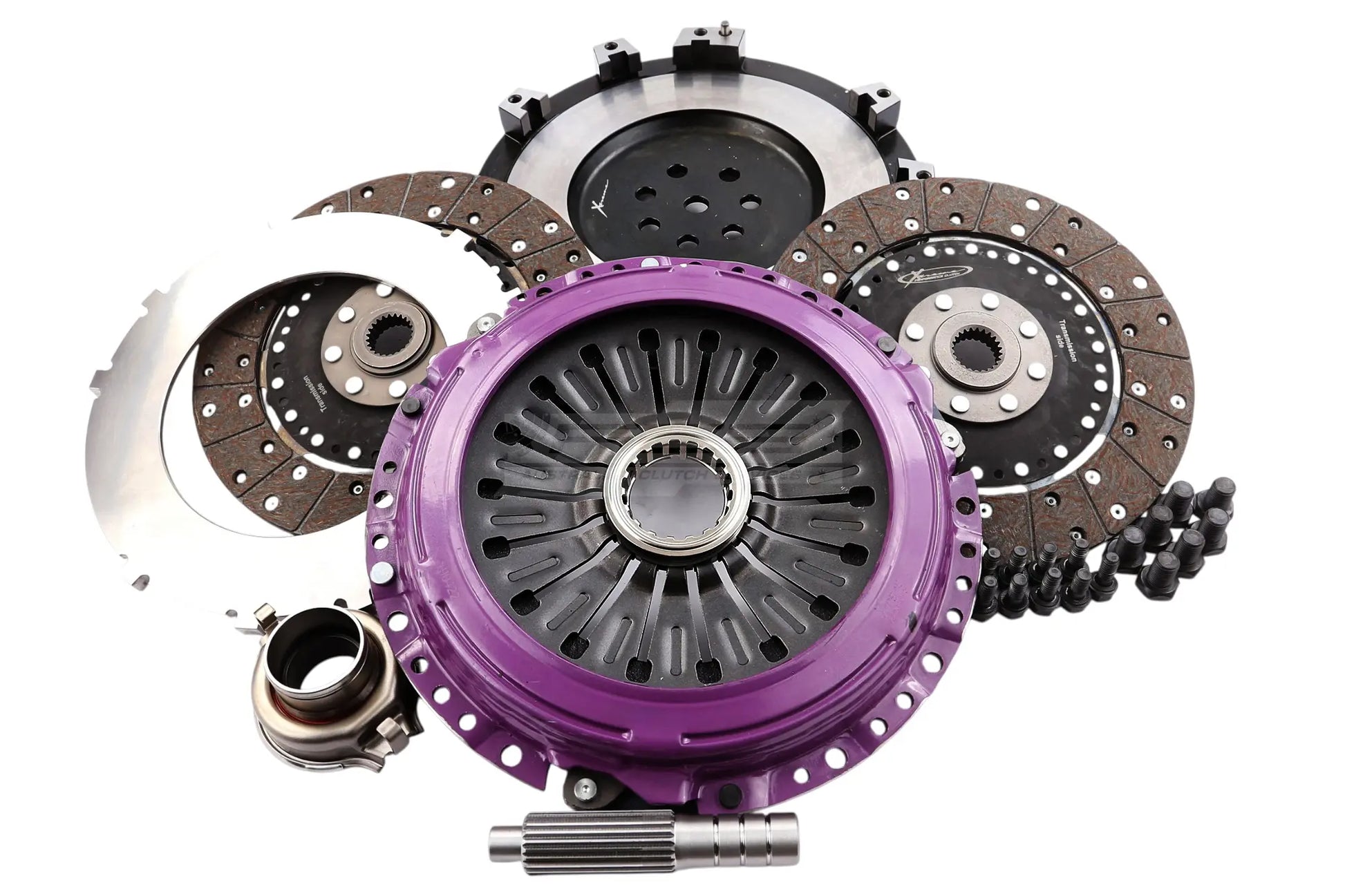 Xtreme Performance - 230mm Organic Twin Plate Clutch Kit Incl Flywheel 1200Nm - KMI23522-2G