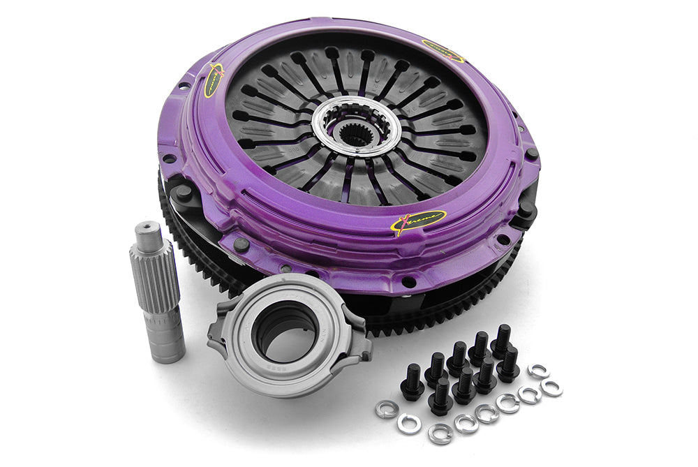 Xtreme Performance - 230mm Rigid Ceramic Twin Plate Clutch Kit Incl Flywheel 1800Nm - KMI23523-2E