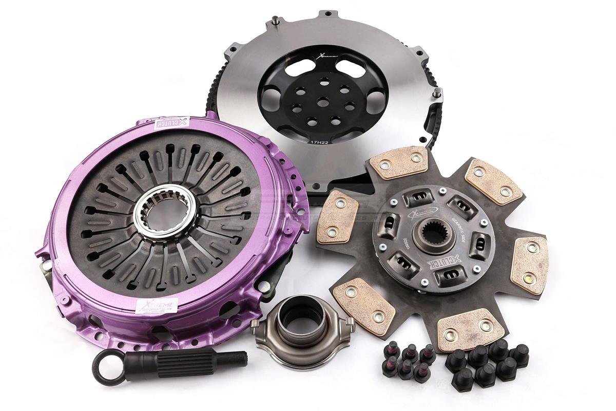 Clutch Kit - Xtreme Performance Race Sprung Ceramic Incl Flywheel 1650Kg 1170Nm - KMI24522-1R