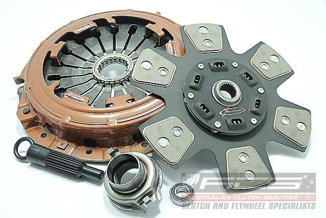 Clutch Kit - Xtreme Outback Heavy Duty Sprung Ceramic 740Nm 1000Kg (20% inc.) - KMI28002-1B